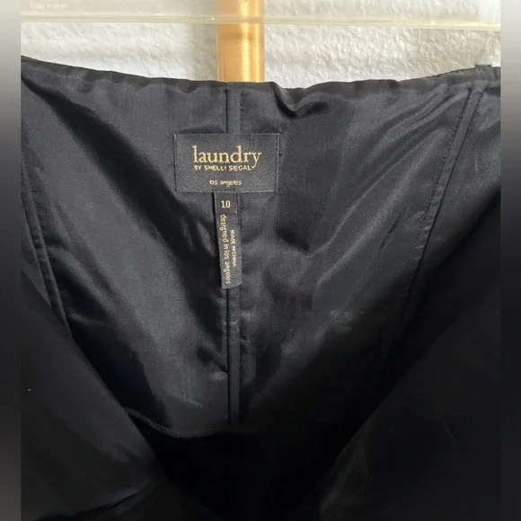 NWOT Laundry by Shelli Segal size 10 mini sequin dress